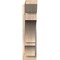 Ekena Millwork Balboa Slat Smooth Outlooker, Douglas Fir, 7 1/2"W x 30"D x 30"H OUT08X30X30BOA06SDF - alternate 3